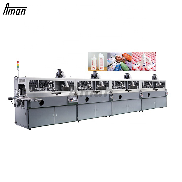 Máquina de impresión de botellas de tubos cosméticos