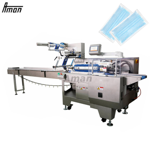 Empaquetadora rotatoria horizontal de la almohada de la comida del paquete de flujo automático de alta velocidad